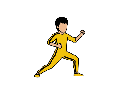 弓步